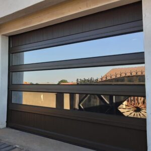 Standand Single Framed Aluminium & Glass III