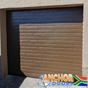 Single AluZinc Sectional Garage Door | Caravan [2500mm x 2580mm]